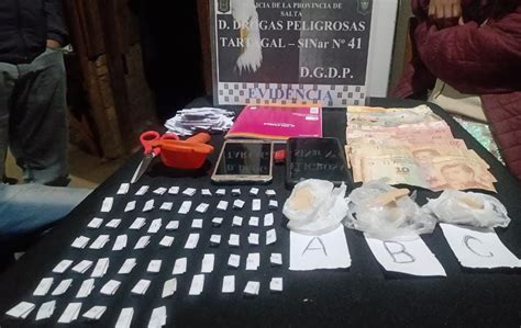 Tartagal Desbaratan una boca de expendio de drogas Prensa Policía de