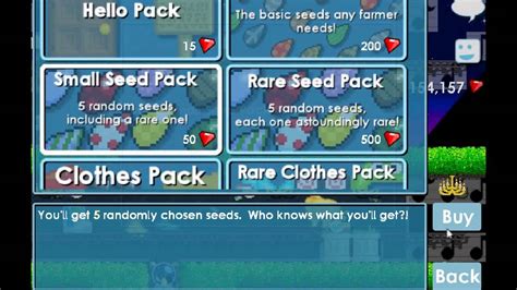 Growtopia Buying 500 Small Seed Packs YouTube