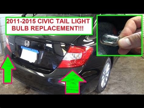 How To Replace Turn Signal Bulb Honda Civic 2010 2006 Honda