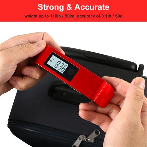 Buy Travel Inspira Luggage Scale Digital Luggage Scales Baggage Scale 110lb 50kg Battery