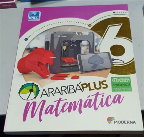 Livro Arariba Matematica 6 Ano Mercadolivre 📦