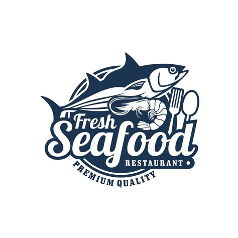 Fresh Seafood Restaurant Premium Logo 5513180 Vector Art At Vecteezy