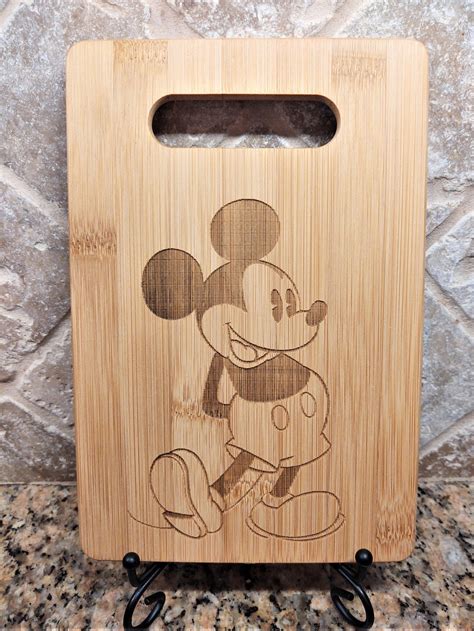 Mickey Mouse Classic Mickey Charcuterie Board Wood Cheese Board