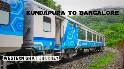 Train Journey Kundapur To Bangalore Dangerous Thrilling Train Journey