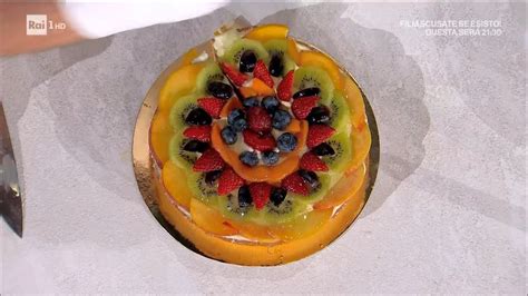 Crostata Di Frutta Fresca Sempre Mezzogiorno Youtube