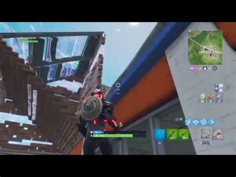 Fortnite Gameplay Fast Console Builder Ps4 YouTube