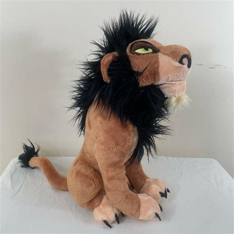 Lion King Scar 14 Plush Stuffed Animal Disney Store Euc 3885235622