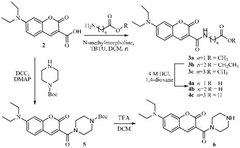 Scheme 1 Synthesis Of Coumarin Analogs 4a C And 6 Download Scientific Diagram