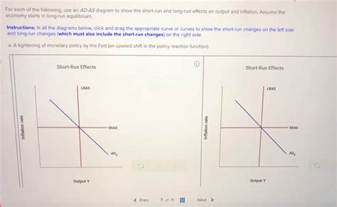 Solved For Each Of The Following Use An Ad As Diagram To Chegg