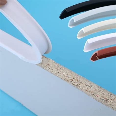 U Shape Flexible Self Locking Veneer Edge Banding Soft Pvc Edgeband