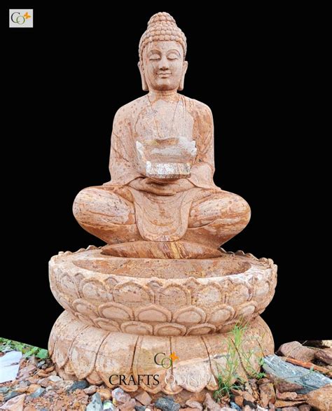 Beautiful Buddha Fountain Water Feature Crafts Odisha