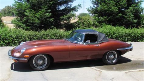 1969 Jaguar XKE Roadster Convertible with 2 Tops, Factory Hardtop ...