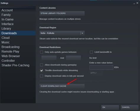 Cómo solucionar el problema de velocidad de descarga lenta de Steam 6