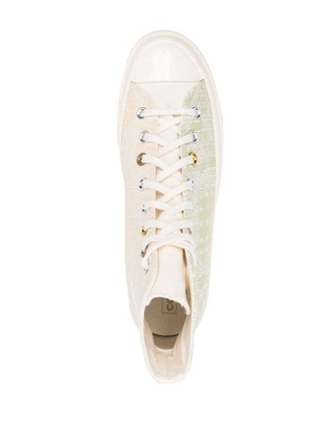 Converse Chuck Jacquard Sneakers In Nude ModeSens