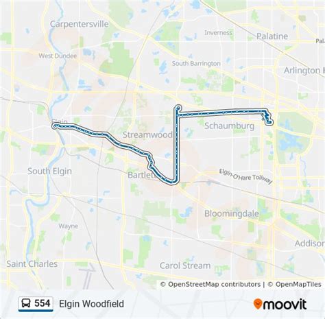 554 Route Schedules Stops Maps West Updated