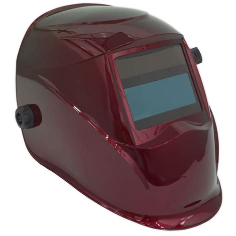 Welding Helmet Auto Darkening Shade 9 13 Red Anvil Tool