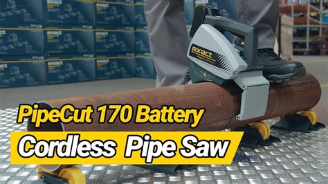 Exact Pipecut Battery Battery Powered Cordless Pipe Saw Exact