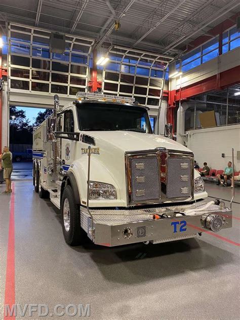 Hughesville Volunteer Fire Departments New Tanker Visits