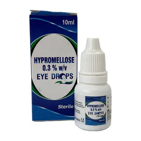 Eye Drops For Dry Eyes Hypromellose 0 3 Lubricant Eye Drops 3 X 10ml