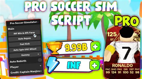 New Pro Soccer Simulator Script Pastebin 2024 Inf Win And Afk Farm Auto Rebirth And More