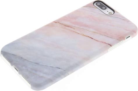 Roze Marmer Tpu Hoesje Voor De Iphone 8 Plus 7 Plus