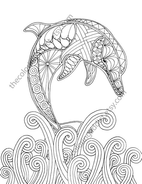 Ocean Coloring Book For Adults 409 Svg Images File Free Svg Cutting Files