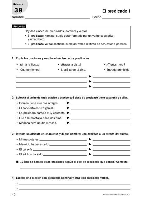 6º Primaria Fichas De Ampliación Y Refuerzo Lengua La Casa Del Saber Tecnicas De Enseñanza