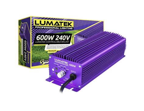 Lumatek W Dimm V Electronic Hps Power Supply Dimmable