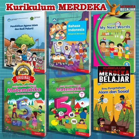 Jual Buku Siswa Kurikulum Merdeka Kelas 5 Sd Shopee Indonesia