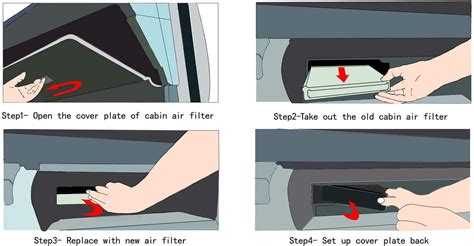 Paquete De 2 Filtros De Aire De Cabina Para Subaru Forester 2019 2020