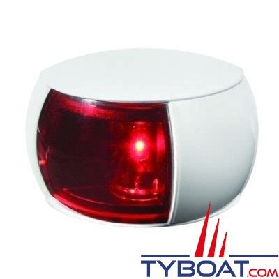 Hella Marine Naviled Compact feu à led 2NM Boîtier blanc babord