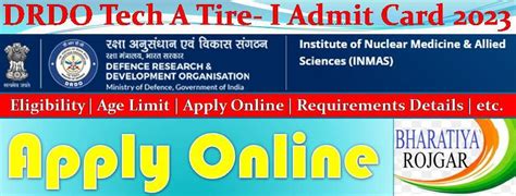 Drdo Ceptam Tier I Ii Result Recruitment Bharatiya Rojgar