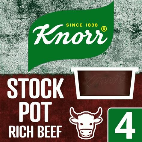 Knorr Rich Beef Stock Pot 4 X 28g Compare Prices And Where To Buy