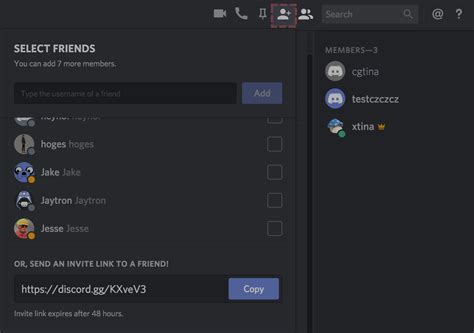 Instant Invite 102 Group Invites Discord