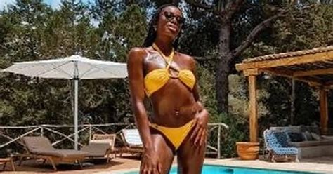 Big Brother Host Aj Odudu S Hottest Snaps Latex Jumpsuit Bikini And