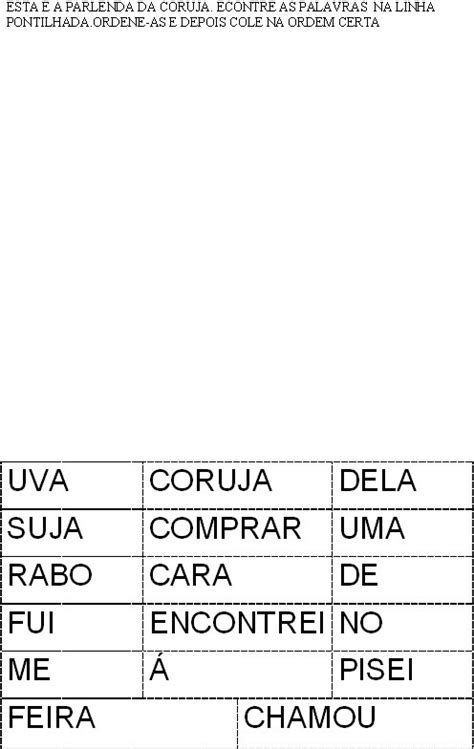 Blog Professor Zezinho Muitas Atividades De Alfabetiza O E Letramento