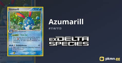 Azumarill Delta Species Pkmn Gg