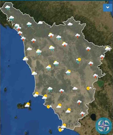 Meteo Firenze oggi martedì 28 aprile rovesci e temporali MeteoWeek