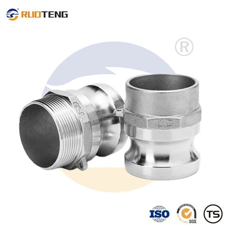 Ruoteng Stainless Steel Quick Fitting Camlock Coupling For Type F