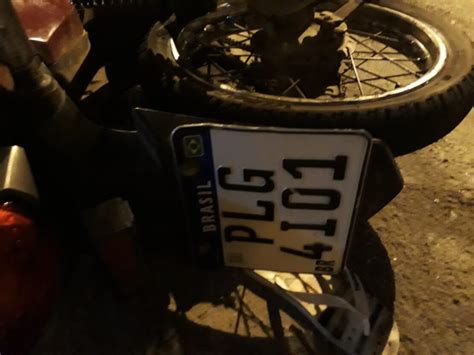 Motociclista Desobedece Placa De Parada Obrigat Ria E Provoca Acidente