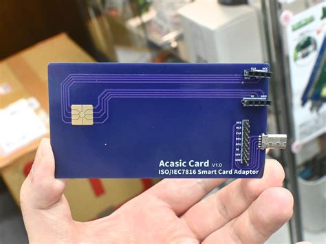 分かる人には分かるACASチップをICカード化できるAcasicカードが登場 エルミタージュ秋葉原