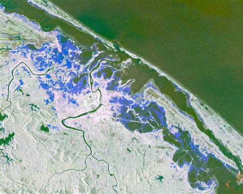 Esa Copernicus Sentinel 1 Sar Used In Flood Detection Maps Nasa Applied Sciences