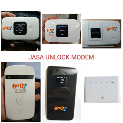 Terlaris Jasa Unlock All Operator Modem Mifi Bolt Slim Huawei E