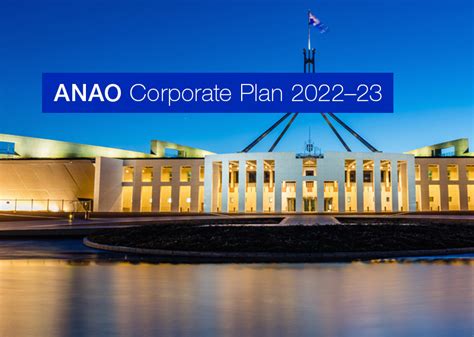 Corporate Publications Australian National Audit Office Anao