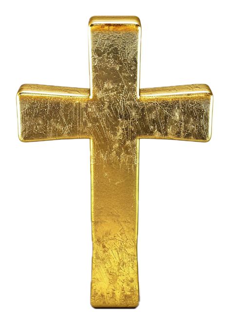 Ai Generated Golden Cross Png 42654272 Png