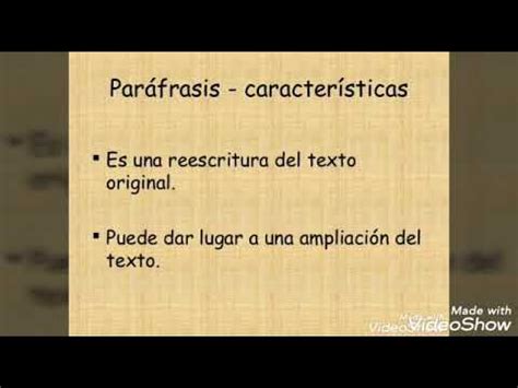 To Grado Citas Textuales Y Par Frasis Asignatura Espa Ol Youtube