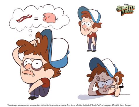 Image Joe Pitt Dipper Concept Art 4 Gravity Falls Wiki Fandom