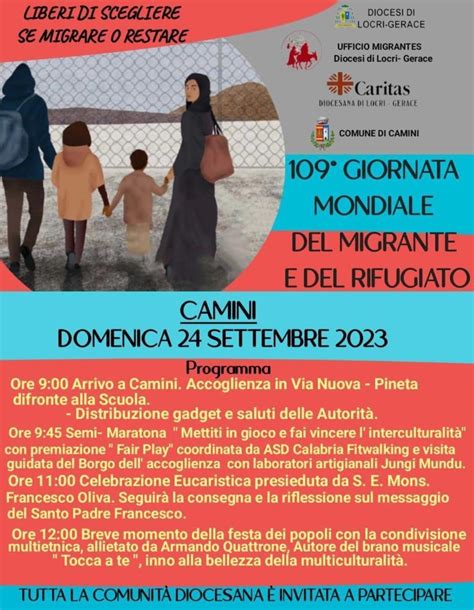 A Giornata Mondiale Del Migrante E Del Rifugiato