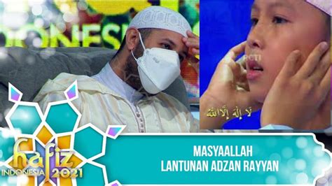 Adzan Merdu Rayyan Hafiz Indonesian 2021 YouTube