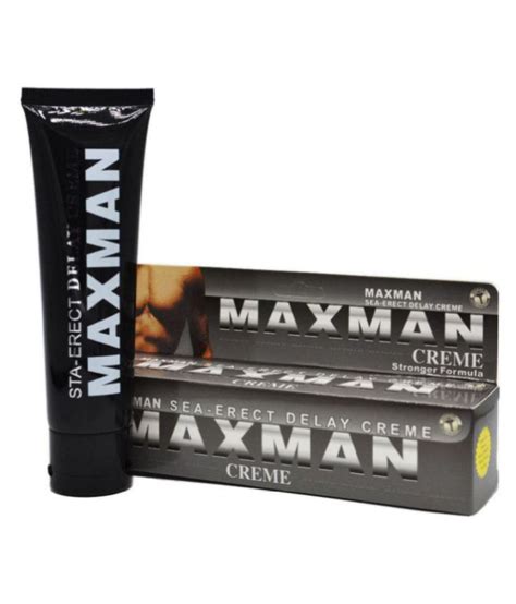 Maxman Delay Cream Sex Delay Cream For Men